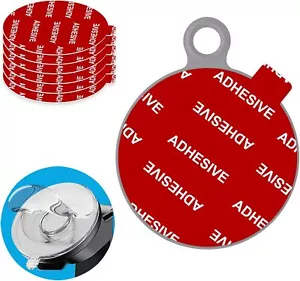 6 Pack Dashboard Pad Mounting Disk Adhesive for Suction Cup Car Phone Holder - Picture 1 of 11