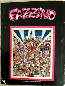 Signed FAZZINO "The Book " - with original Sketch - Picture 1 of 5