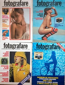 FOTOGRAFARE Rivista 12 Numeri anno 1979 - Imagen 1 de 3