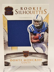 Donte Moncrief 2014 Panini Crown Royale Rookie Silhouetten RC #225 162/199 - Bild 1 von 2