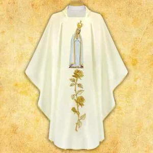 Besticktes Haus "Madonna von Fatima" - Bild 1 von 3