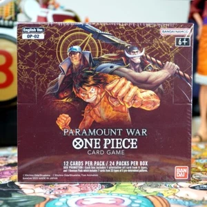 One Piece Card Game (OP-02) Paramount War Booster Box - Picture 1 of 1