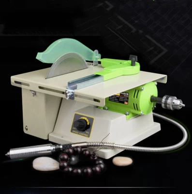 MARKENLOS Seghetto elettrico da tavolo 1380W gioielli gonna lucidatura tampone tornio lucidatrice 220V