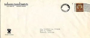 U.S. Scott 684 on Cover for Southwest Surgical Supply Company - Picture 1 of 1