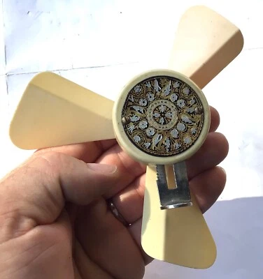 ANCIEN VENTILATEUR MANUEL DYNAMO LA BRISE SGDG BREVETE DYNAMO MANUAL FAN - Photo 1/4