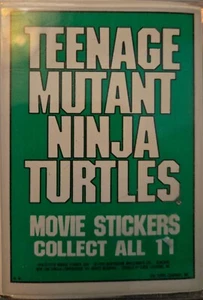 132 Card Teenage Mutant Ninja Turtles Movie card set with stickers - Picture 1 of 1