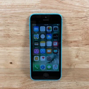 Apple iPhone 5C Blue 4" Retina Display 8.0MP (1GB+16GB) Dual Core iOS Smartphone - Picture 1 of 3