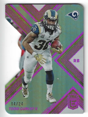 2017 Elite Aspirations Die Cut #56 Todd Gurley /24 - Image 1 of 2