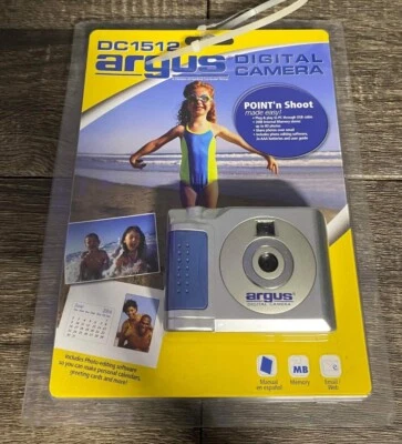 Nuevo Argus DC1512 3 en 1 Digital PC Cámara Web/Video con Cable USB  Foto 1 de 2