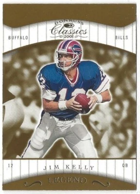 JIM KELLY - Buffalo Bills - 2001 Donruss Classics Legend 881/1425  #152  (1873a) - Image 1 of 3
