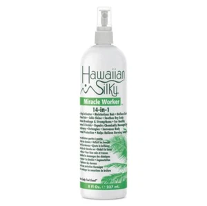 Hawaiian Silky Miracle Worker 14-in-1 Leave In Conditioner 8 oz - Picture 1 of 5