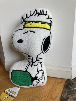 Snoopy Pickleball Peanuts Decorative Sherpa Pillow - Image 1 of 4