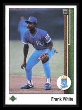Frank White 1989 Upper Deck #350  Kansas City Royals