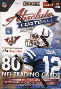 2014 PANINI ABSOLUTE MEMORABILIA FUSSBALL BLASTER BOX BLOWOUT KARTEN - Bild 1 von 2