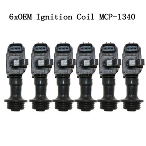 6xOEM Ignition Coil MCP-1340 for Nissan Skyline R34 GT Neo Stagea RB25DE RB25DET - Picture 1 of 10