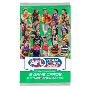 2024 AFL team coach card NEW BRAND ๐Same Day Free Shipping + Tracking Number ๐ - Foto 1 di 1