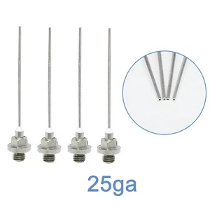Dental Endodontic Obturation Endo Fill Needle Tip For Gutta Percha Gun 25GA 4Pcs - Picture 1 of 4