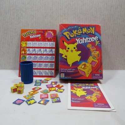 Vintage Pokemon Yahtzee Jr. Board Game - 100% Complete! - Image 1 of 4