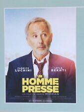 DVD / UN HOMME PRESSÉ / FABRICE LUCHINI / LEILA BEKTHI / TRES BON ETAT