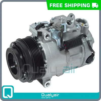 AC Compressor fits Mercedes-Benz C250, C300, C350, ML350, SLK250.. QU - Image 1 of 4