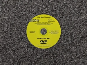 2016 Ford Mustang Coupe Convertible Shop Service Repair Manual DVD GT Premium - Picture 1 of 1