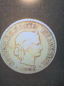 1885-B Switzerland 10 Rappen Lot#W6511 - Picture 1 of 2