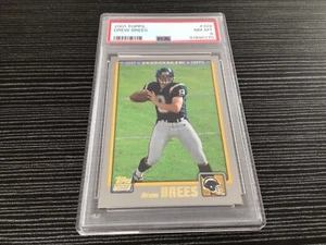 2001 Topps Drew Brees RC #328 PSA 8 - Picture 1 of 3