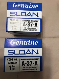 2- Sloan A-37-A, Diaphram Repair Kits - Picture 1 of 1