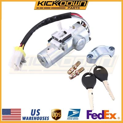 Ignition Switch w/ 2 keys for 1999 2000-2004 Nissan Frontier Xterra D87004S100 - Imagem 1 de 4