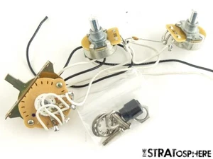 LEFTY Fender Player Telecaster II Series Tele POTS, 250K, CTS 3 Way SWITCH - Picture 1 of 2