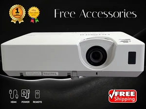 🔥 REFURBISHED 3LCD Projector 3,200 Lumens | HDMI USB VGA - Accepts 4K Signal 🎬 - Picture 1 of 12