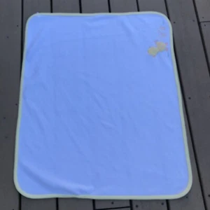 Child of Mine Carters Duck Pull Toy Baby Blanket  White Yellow - Picture 1 of 4