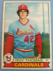 Roy Thomas St. Louis Cardinals 1979 Topps #563 Autographed Baseball Card
