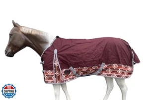 Tech Equestrian 1200 Denier Horse RAIN Sheet | Horse Turnout Sheet | Horse RA - Bild 1 von 4