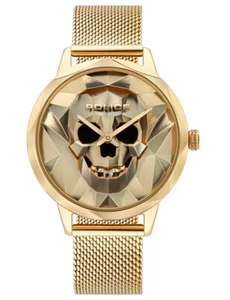 Armbanduhr Damen Police edler Stahl gold PL16074MSG/22MM UVP:169,-€ NEU - Bild 1 von 1