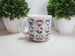 Hello Kitty von Sanrio Sternzeichen Astrologie großer Kaffeebecher 20oz ♊♉♌ Neu - Bild 1 von 6