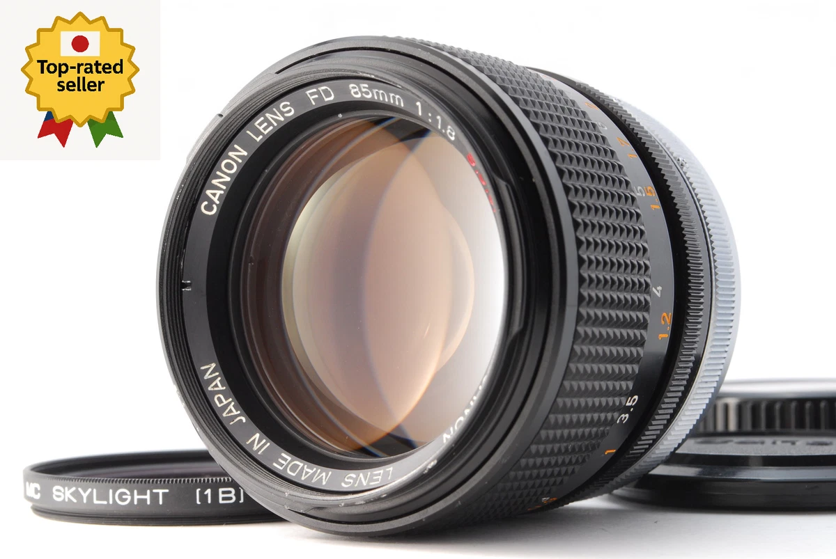 美品アンティーク キャノン NEW F-1 FD 85mm F1.8ワインダー付 Canon FD f/1.8 Camera Lenses 85mm Focal for sale | eBay