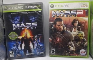 KONVOLUT 2er Xbox 360 MASS EFFECT 1&2 (GETESTET!) - Bild 1 von 14