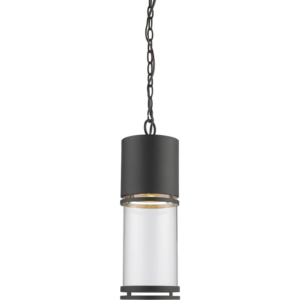 Z-Lite 553CHB-BK-LED Luminata Outdoor Pendant or Chandeller Black - Изображение 1 из 1