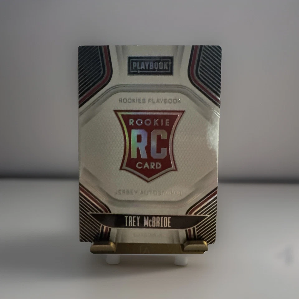 2022 Trey McBride playbook 1/1 RPA - Image 1 of 4