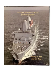 USS San Antonio LPD-17 Programa de Puesta en Marcha 2006 Tripulación Fotos Marina de los Estados Unidos - Imagen 1 de 8