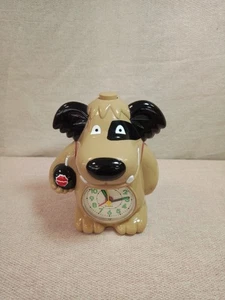 Vintage Wacky Races Muttley Barking Mad Dog Quartz Alarm Clock Working - Picture 1 of 8