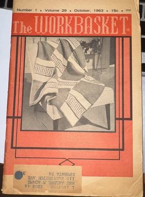 Vintage October 1963 Workbasket magazine - Image 1 of 4