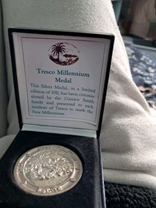 Limited edition,Tresco millenium medal - Picture 1 of 3