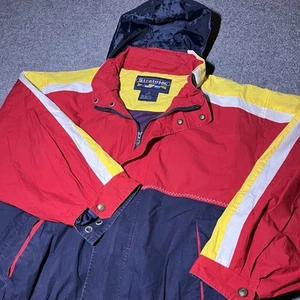 Vintage Stratoja Jacke Herren XL Colorblock Windbreaker Retro Segeln 90er - Bild 1 von 9