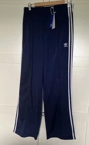 Adidas Ladies Firebird Track Pants..Dk Blue…Retro Fit…Jan 2025..Size S..BNWT - Picture 1 of 6