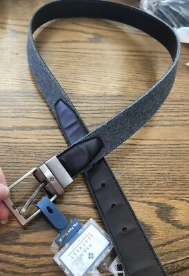 Cinturón reversible RYAN SEACREST gris/chocolate talla 36 nuevo con etiquetas Foto 1 de 2