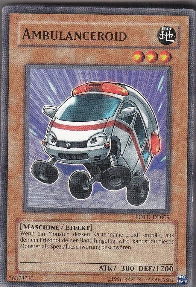 POTD-DE009 Ambulanceroid aus Power of the Duelist - Bild 1 von 1