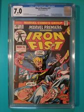Marvel Premiere #15 CGC 7.0 1974 Key Book Origin and 1st Appearance of Iron Fist