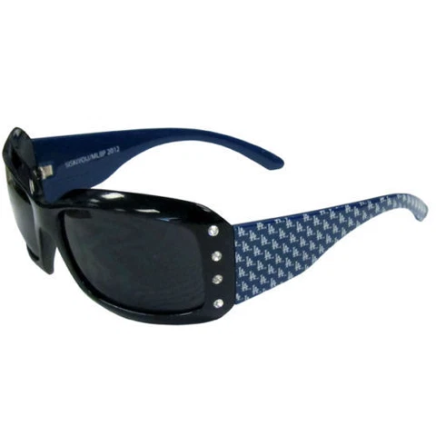 Los Angeles Dodgers Sunglasses (Designer w/Rhinestones) Licensed MLB Baseball Cover
